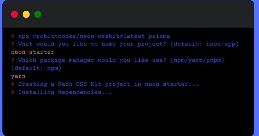 Thumbnail of Neon OSS Kit: Ship Your Next.js Apps Faster Than Ever