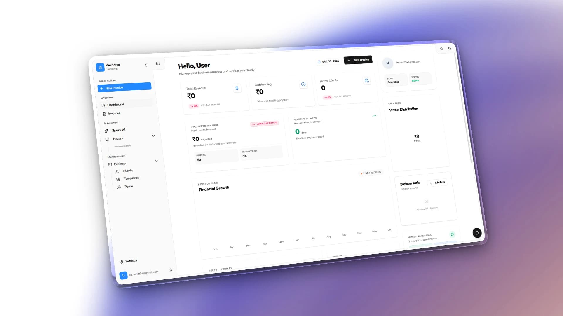 Ledger: AI-Native Revenue Orchestration