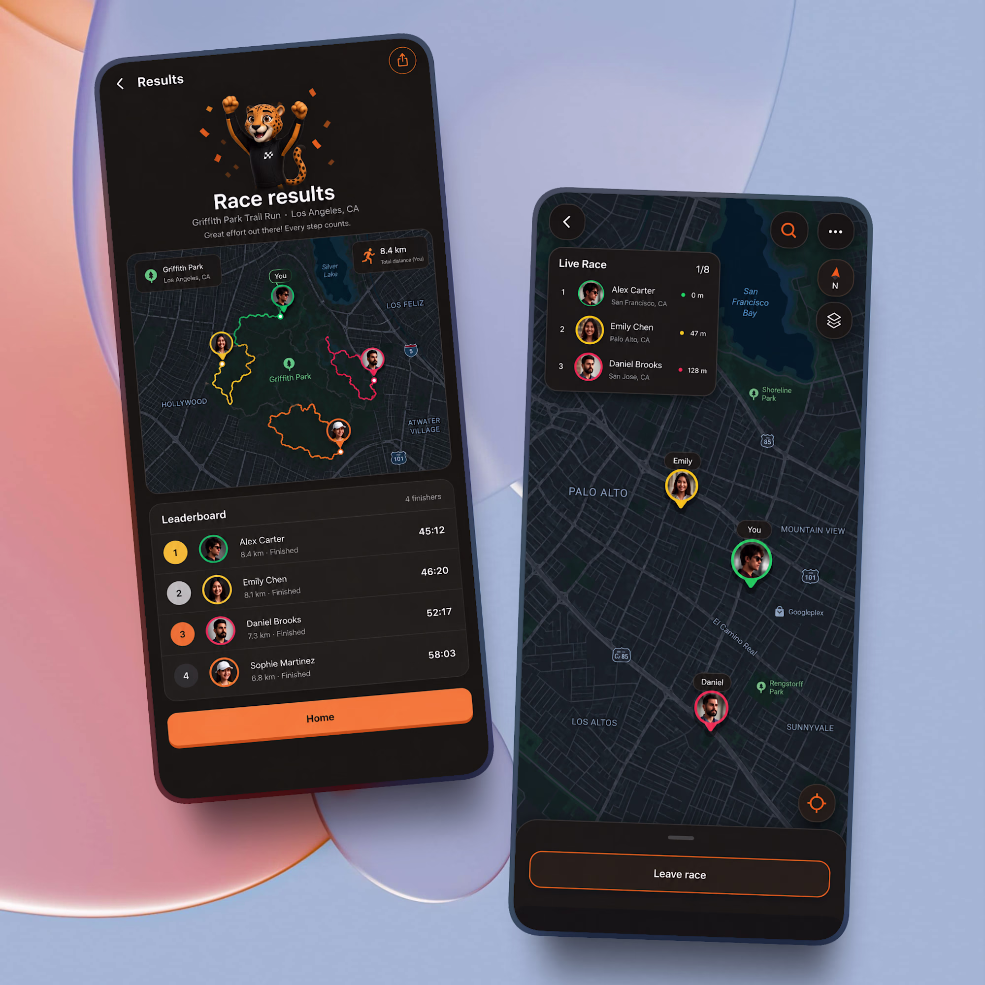 Live Race: Real-time Friend Racing