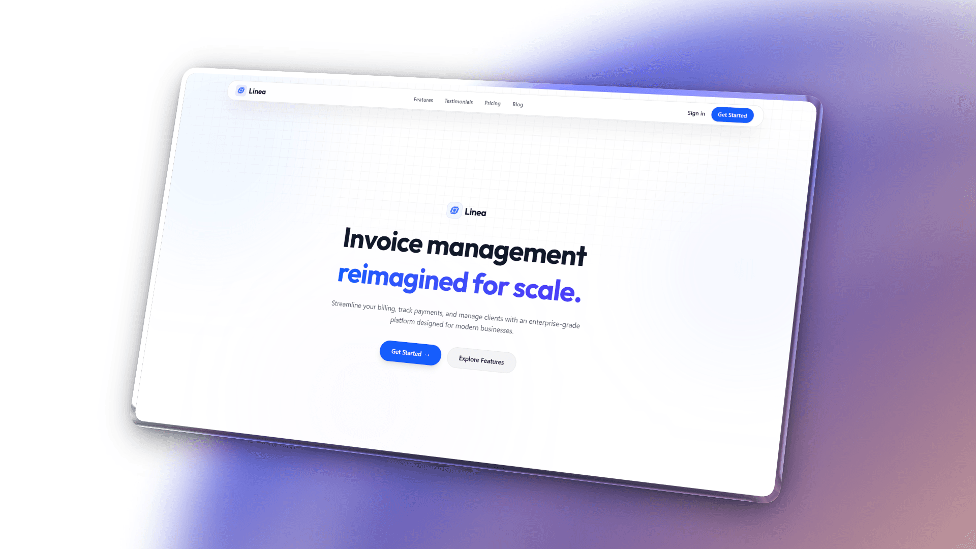 Linea - Enterprise Invoice Management System